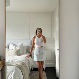 Showpo sequin skirt US4